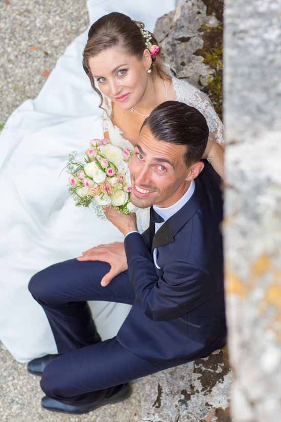 Julie et Sébastien : un mariage chic et sobre