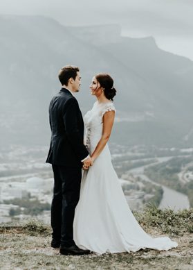 Nolwenn et Benjamin : un mariage bohème champêtre