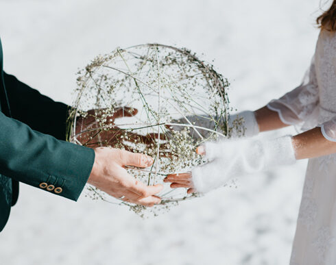 Marion et François : un mariage en hiver