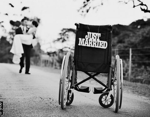 Just married du sur mesure pour personne handicapés