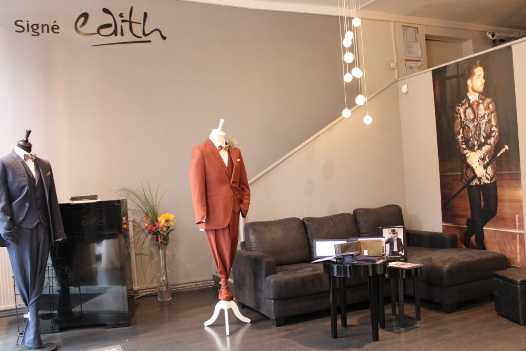 Accueil de la boutique création signe Edith Grenoble, Boutique située sur les quais de l Isère