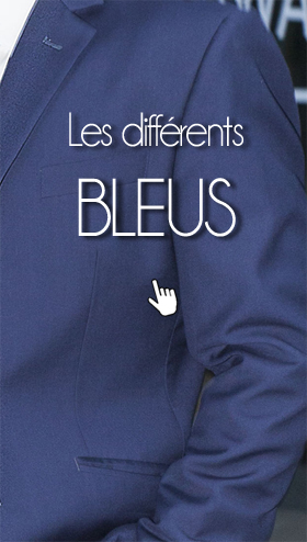 Les différents tissus bleu