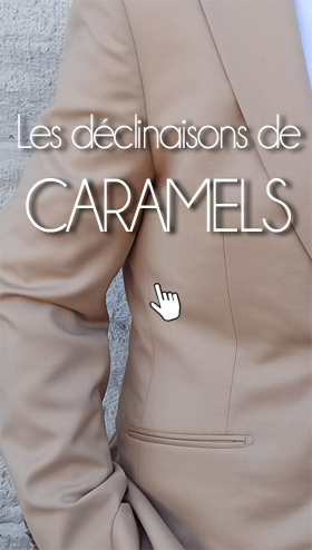 Les différents tissus caramels